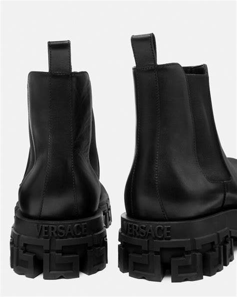 bottines homme versace|farfetch Versace boots for men.